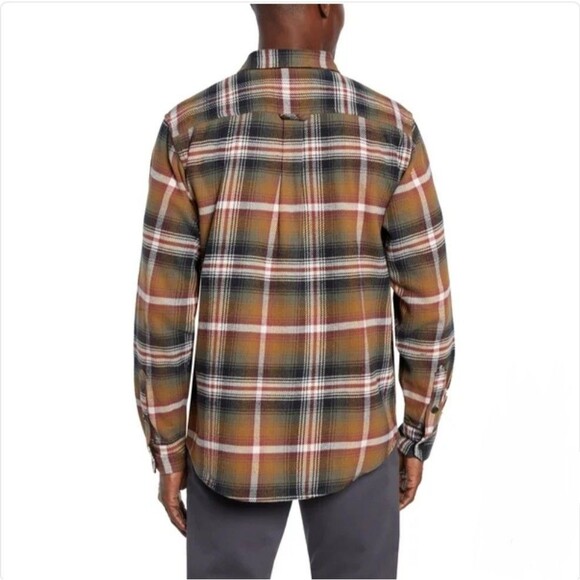 Orvis Men's M Big Bear Heavyweight Flannel Shirt 100% Cotton Multi Color NWT - Picture 6 of 15